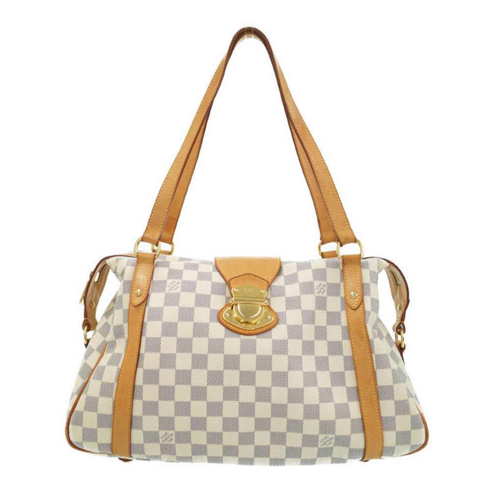 Louis Vuitton Damier Azul Stresa PM Shoulder Bag Beige